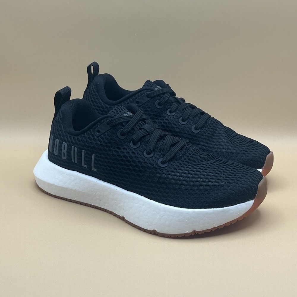 Nobull Drive Ripstop Black & Gum Running Training Shoes - Women's Size 5 NEW